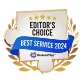 Editor's Choice — Best Service · MyWeekendPlan 2024
